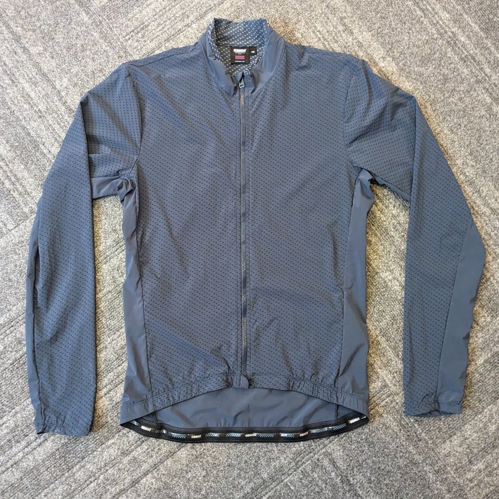 Ornot Micro Climate Packable Cycling Windbreaker/Jacket - Stone Blue - Medium